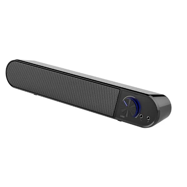 Kablede computerhøjttalere USB-lydpanel med mikrofon stereolydhøjttalere til bærbar desktop
