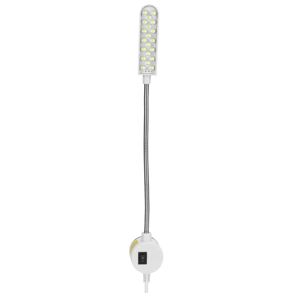 Sewing Machine LED Lamp 20 LED Energy Saving Gooseneck Work Light EU AC 110‑250V 0.2 0.2