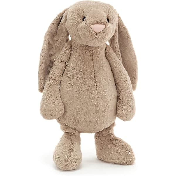Bashful Beige Bunny Stuffed Animal, Large, 53.34 cm Giant 31