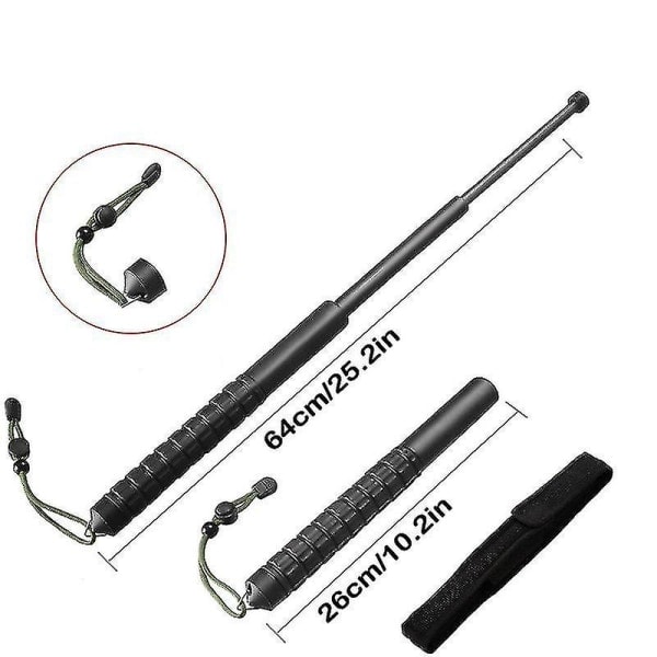 Liukumaton Joustava Swing Stick Itsepuolustustyökalu Collap