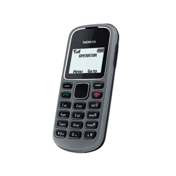 Mobiltelefon til ældre med store knapper og dobbelt SIM