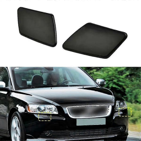 Front støtfanger frontlysspylerdyse deksel for S40 V50 2005-2007 39917978 39991799