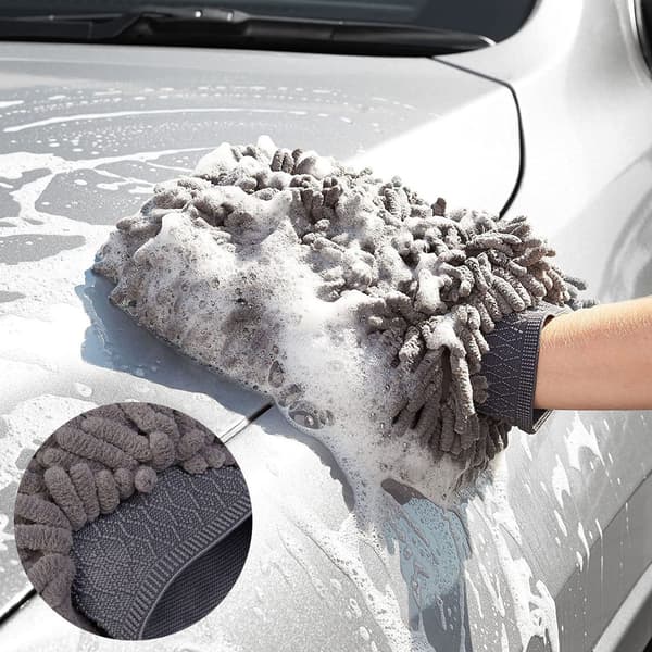 Deluxe mikrokuituinen autonpesukinnas, 2 kpl