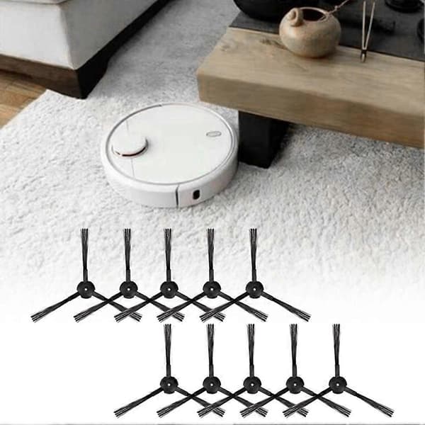 10 Pcs Replacement Side Brush for V3 V3S A4 A4S Pro V5 V5S Pro Robotic Vacuum Cleaner