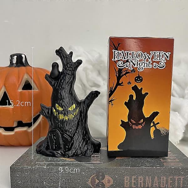 Halloween LED Pumpkin Lanterns - Electronic Lights for Spooky Decor and Festive Atmosphere