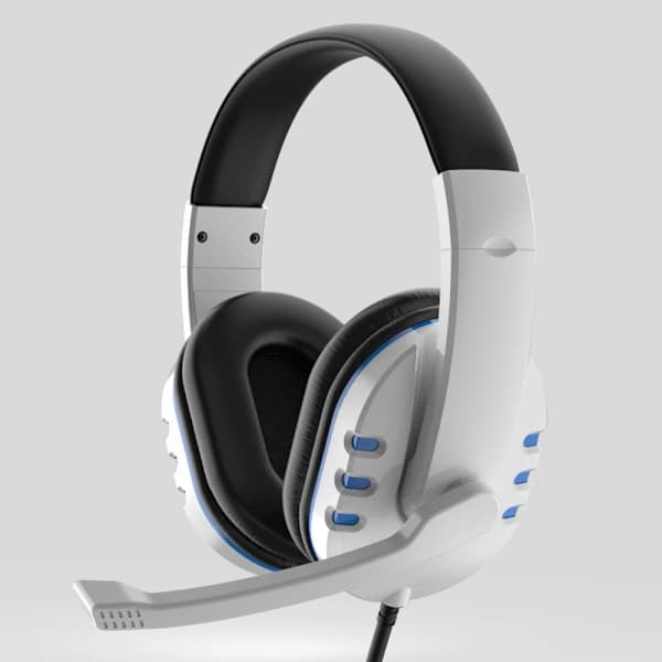 Gaming Headset til PS4 PS5 PC Xbox One, PS4 Headset med Mikrofon Surround Bas Lyd Hovedtelefoner Støjreducerende_yux