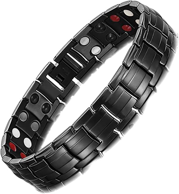 Stærkt magnetisk armbånd til mænd, perfekt til smertelindring