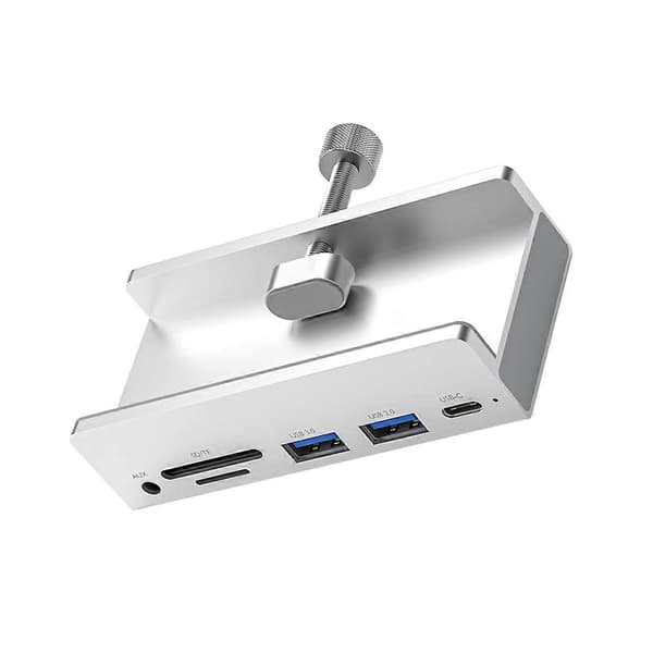 6-i-1 USB 3.0 HUB USB-klemme på dokkingstasjon USB 3.0-adapter Multi-splitter 5 Gbps høyhastighetsadapter
