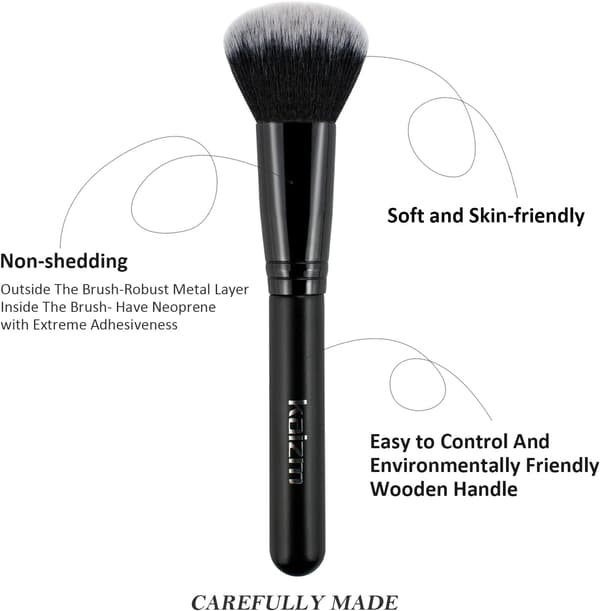 Makeupbørster, Makeup Sæt 15 Dele, Makeupbørstesæt Sort til Makeup