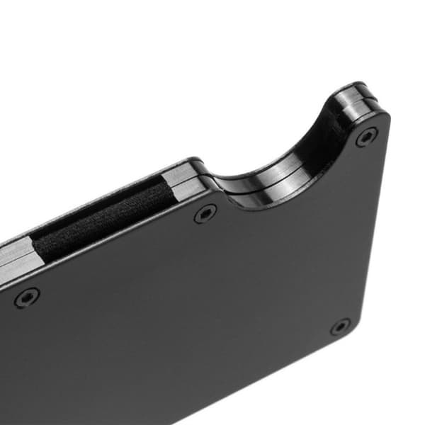 Pengeklips kredittkortholder med pengeklips RFID NFC-beskyttelse