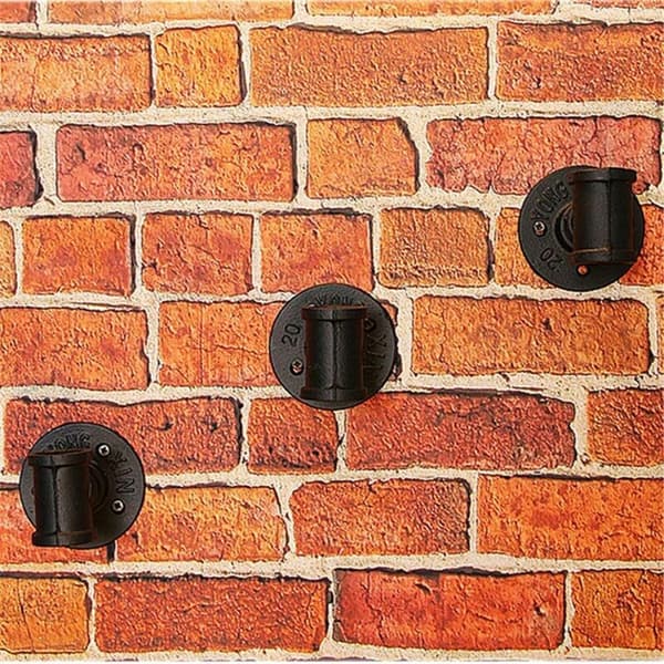 Iron Wall Hanging Single Upside Down Bottle Holder Wine Rack Bar Table Decoration Decoration Wine Cabinet Holder