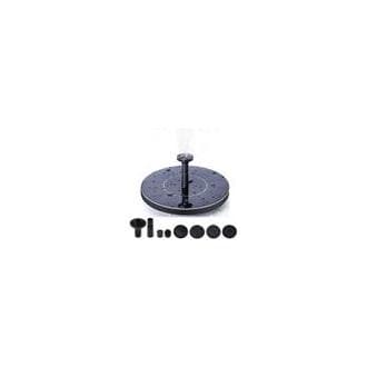 1. 5W Solar Powered Fountain - Floating Solar Water Pump with 6 Nozzles
