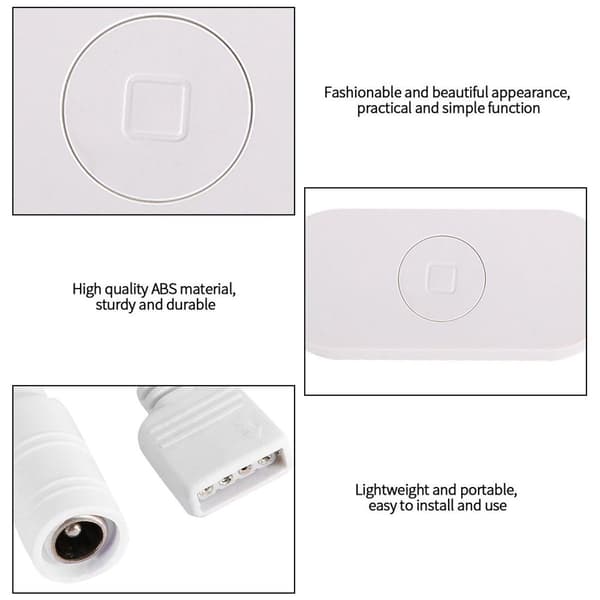 WiFi LED-kontroller DC5-24V for fargerike LED-strips fra Smart KLB