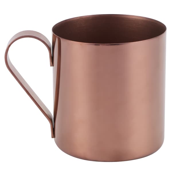 400 ml cocktailkrus 304 rustfrit stål øl kaffe vand drikkekop bar drinkware rosaguld