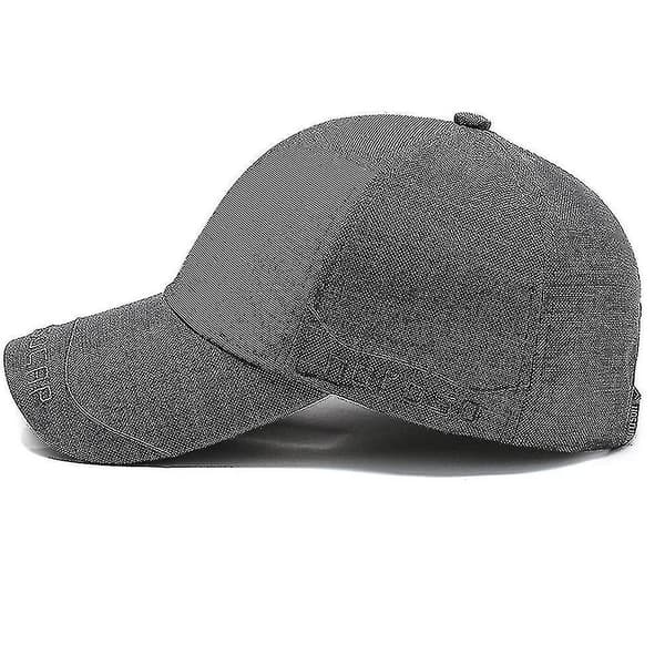 Sommerledige baseballcaps for middelaldrende og eldre - Marineblå