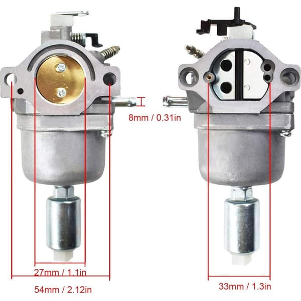 Karburator til Briggs & Stratton 287707, 310707, 698620, 791886 – Erstatning