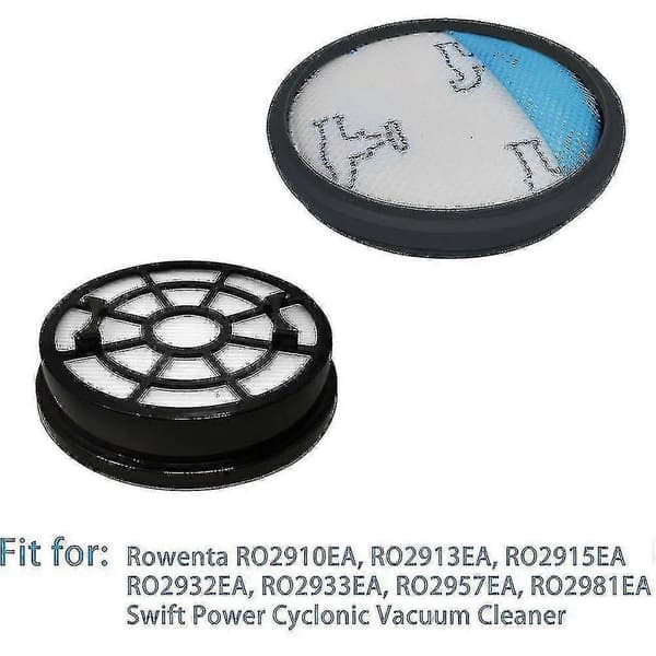 4-pak Hepa-filter til Rowenta Ro2910ea Ro2913ea_ Støvsugerdele