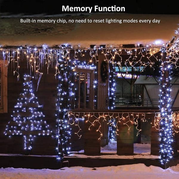 Juletrebelysning, 30M 300 LED Julelys Utendørs