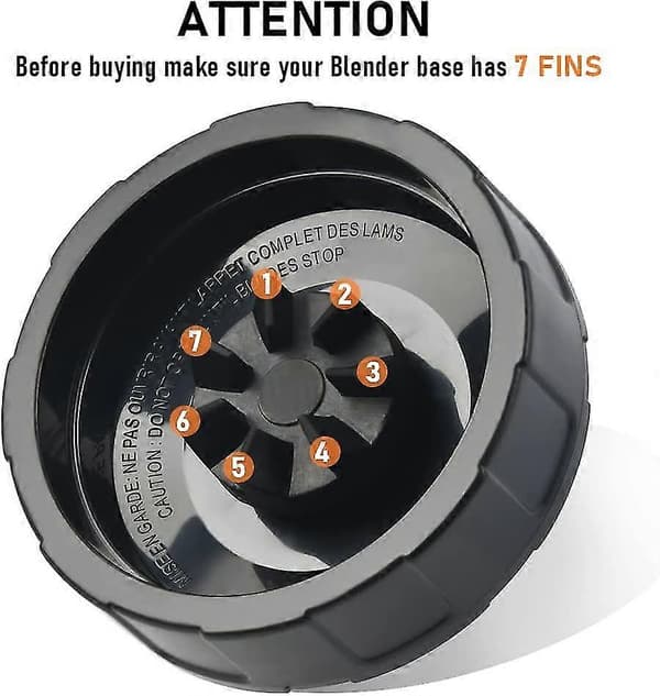 Erstatningsblad til Nutri Ninja Blender