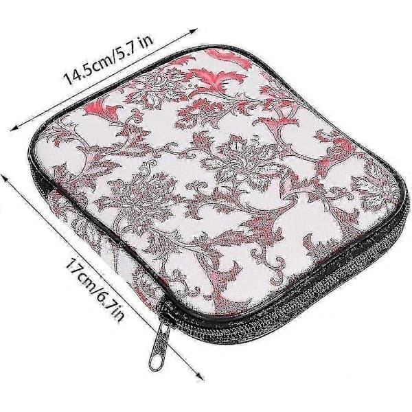 Clover Hæklenåle Sæt 16 stk med Bærbart Etui til DIY Håndstrikkekunst for Elskere (blå) Blå