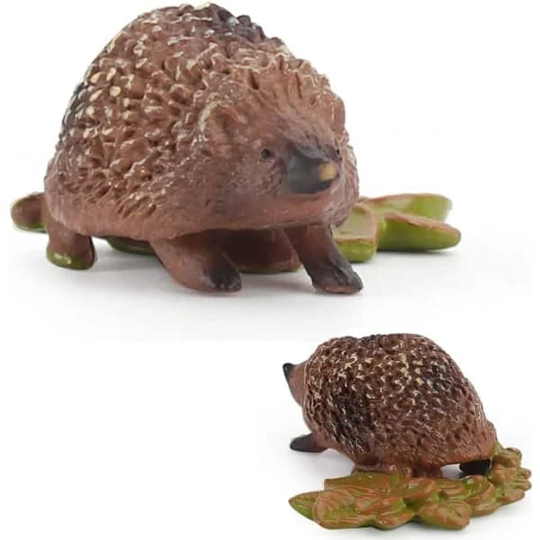 Dockskåp Miniatyr Fé Trädgård Figur Igelkott Staty Djur Dockor Utomhusdekoration