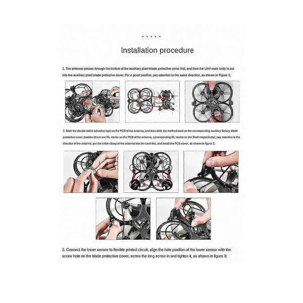 Propr For Avata Anti-Proprs Bumper Replacement Rings Protective Weight