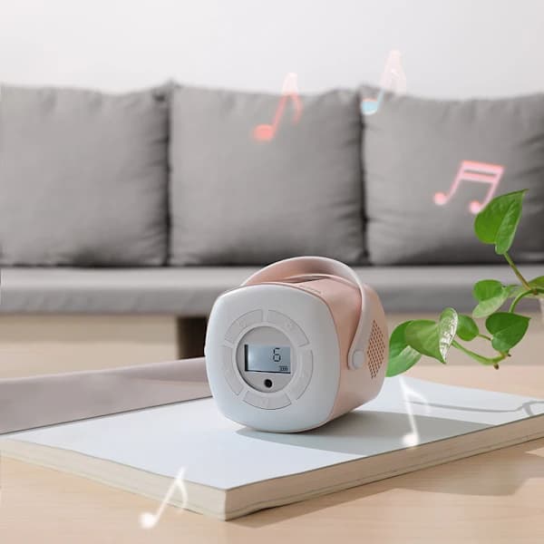 Electronic Alarm Clock with USB Charging, LED Display and Projection