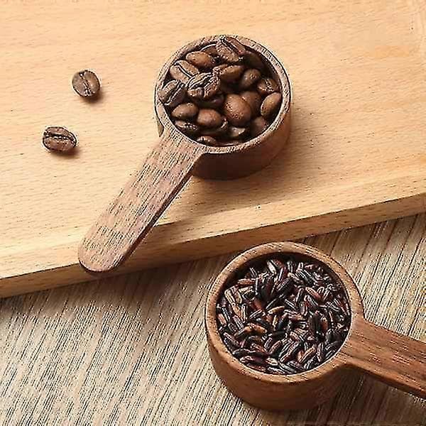 Wooden Measuring Spoon Set Kitchen Measuring Spoons Tea Coffee Scoop Sugar Spice Measuring Spoon