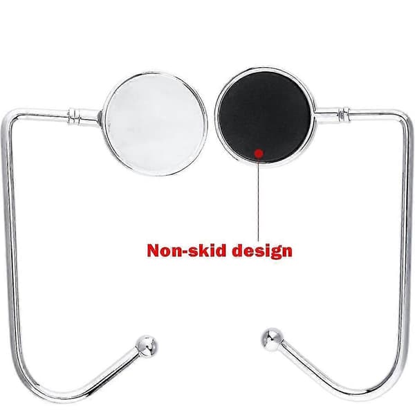 Long Wallet Hooks, Round Metal Table Hook Stocking Clips Hook Christmas Stocking