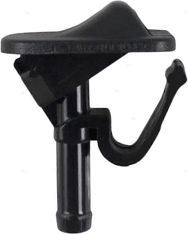 Front Windshield Washer Nozzle Replacement, Center Unit for 2002-2012 Jeep Wrangler 47269 55156728AB (FMY)