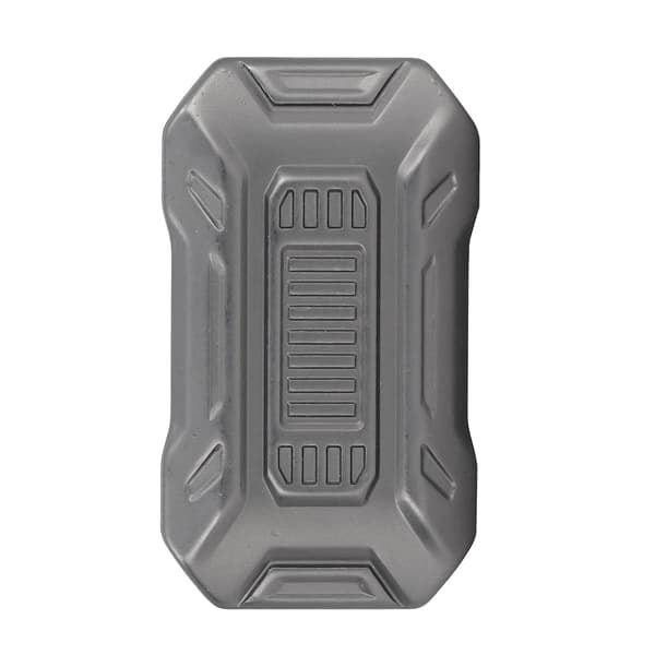 Push Card Slider Magnetisk Push Card Zinklegering Sprød Lyd Stresslindring Udsøgt Mønster Slider Legetøj Grå