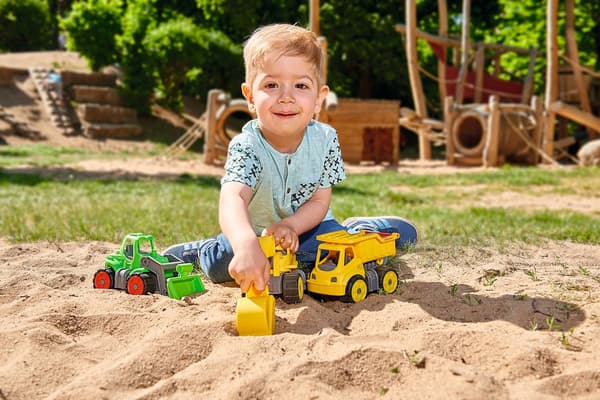 Big - Power Worker Mini - Traktor - Bløde Hjul - til Børn DXGHC