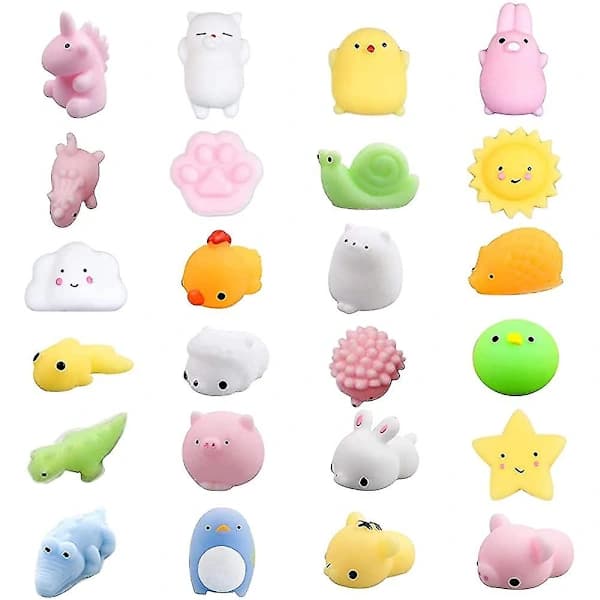 Squishy legetøj Billigt Squishy Fidget legetøj Pakke til piger Kawaii søde bløde klem tilfældige stilarter[co]