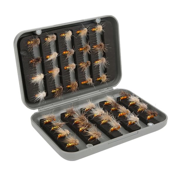 40 pcs Fly Fishing Lure Artificial Baits Fly Baits Insect Baits with Hook Fishing Accessories