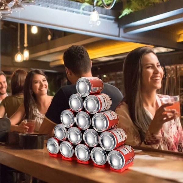 2-pakkaus pulloteline jääkaappiin, universaali silikoninen pulloteline, viiniteline jääkaappiin, olutpulloteline
