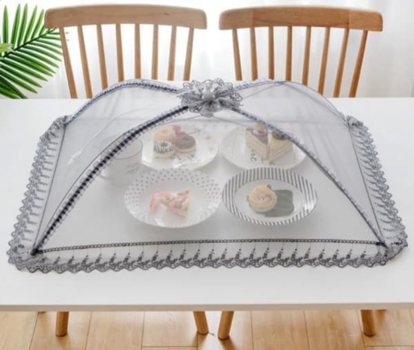 Fluenethætte - 2-pak - Madhætte - Madovertræk - 50 x 70 cm - Høj densitet - Sammenfoldelige madhætter