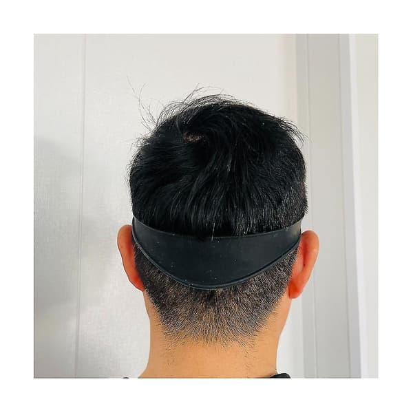 Neck Shaving Template and Hairline Guide, Silicone Bleaching Guide, Bleaching and Tapering Guide for DIY