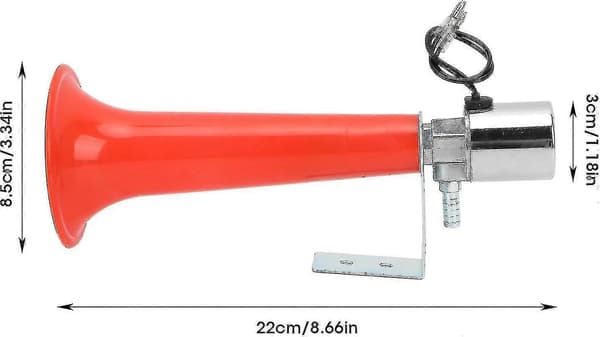 Turkish Whistle Horn, suitable for various 12V/24V vehicle models, easy to install