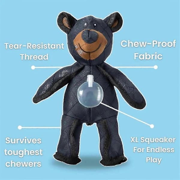Unbreaka Bear -koiranlelu - Teddy Extreme Bear 2.0