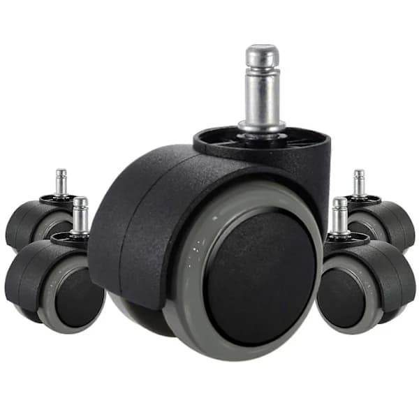 Kontorsstolshjul, 5-pack, Passar IKEA Stol (10mm x 22mm) Tunga-FA-