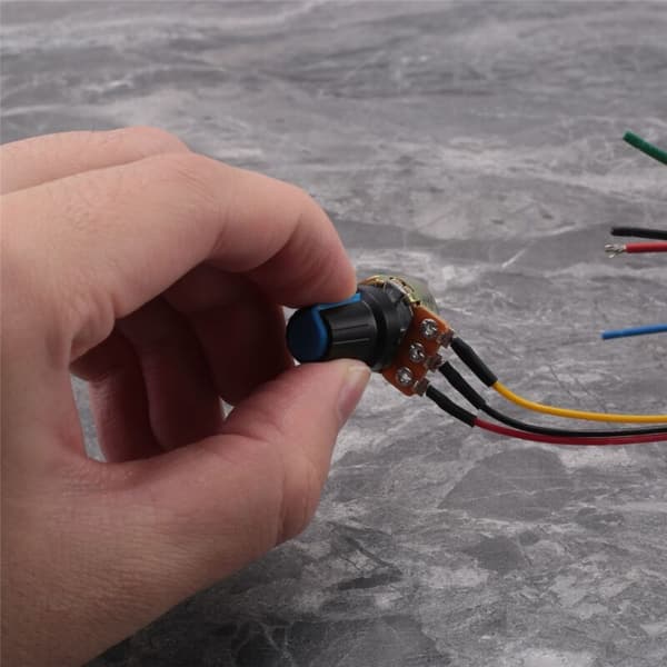 DC9V 12V 24V 48V 60V 20A PWM Motor Speed Controller Driver 0-1200W Adjustable Power
