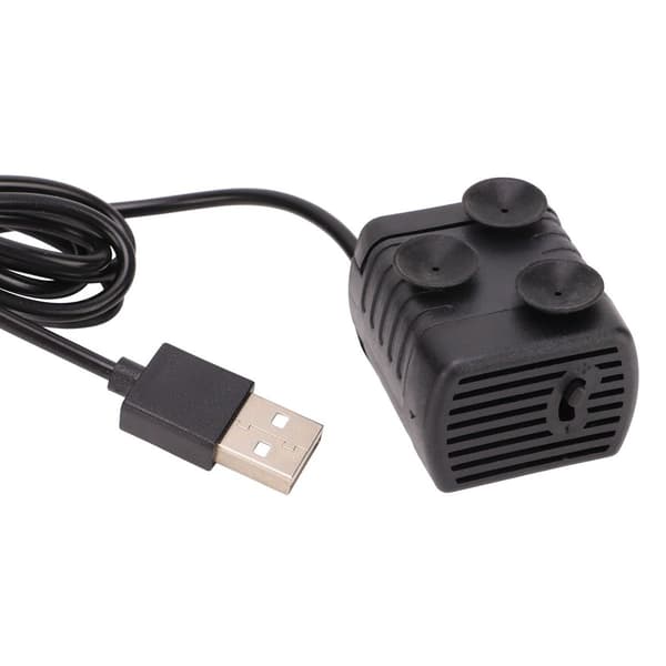 3W 5V Solcellevannpumpe Solfontene Utendørslandskap DC KLB
