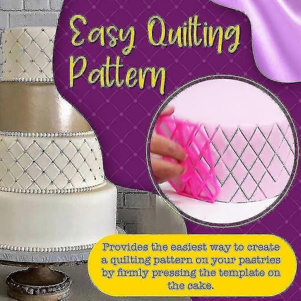 Kitchen Utensil Set Sugar Art Cake Decoration Fondant Icing Plunger Tool Embossing Cake Template
