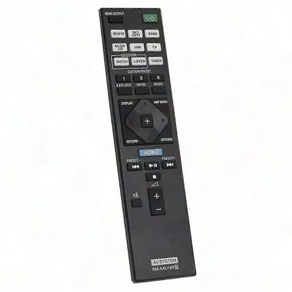STR-DN850 STR-DN1050 Erstatningsfjernbetjening RM-AAU189