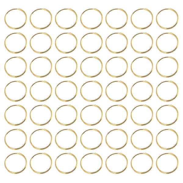 300 stk krone lysekrone koblingsring DIY krystallkule ring belysningstilbehør