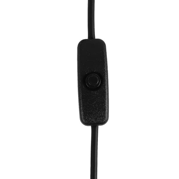 AC-adapter för 4b Strömförsörjning 5V 3A Typ-C med På/Av-knapp USB-C Laddare EU-kontakt