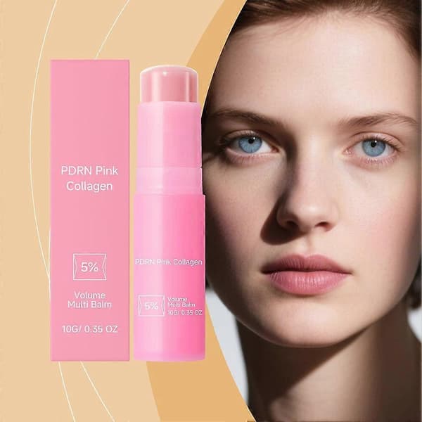 Pink Collagen Balm - Plumping Long-Lasting Hydration Natural Tint