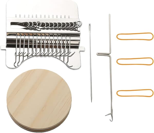Knitting Tool, 14 Hooks Convenient Small Knitting Machine Kit, Suitable