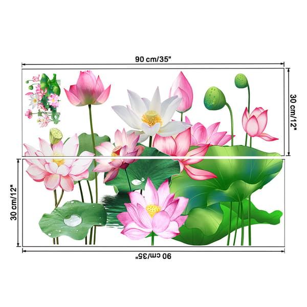 Nasturtium Veggdekor for Stue og Soverom, Stil 2 Dekorasjon
