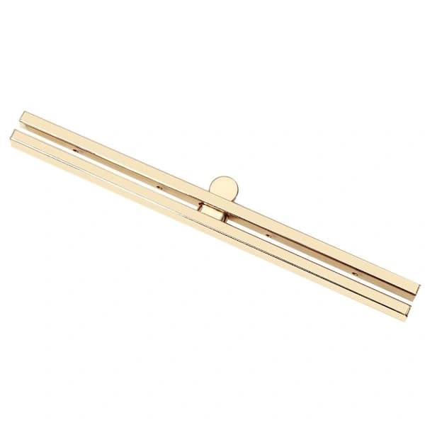 Handväska Ram Kysslås Handväska lås Ram GULD 19CM guld 19 cm